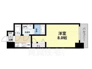 大阪府堺市北区東雲東町1丁【マンション】の間取り