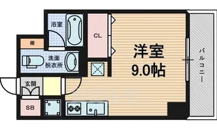 エグゼプレジオ【601号室】の間取り