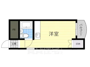 桜ノ宮シティハイツ【5階】の間取り