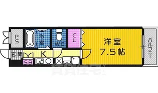 ソアーヴェ三国ヶ丘【2階】の間取り