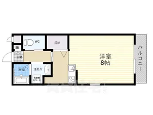 リタフラッツ B【1階】の間取り