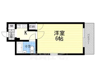 アーバン上甲子園【1階】の間取り