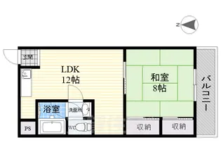 大ケイハイツ【3階】の間取り
