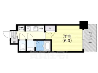 プレサンス神戸水木通ルミエス【3階】の間取り