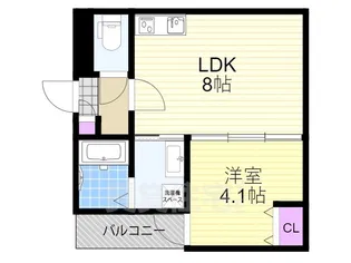 H-maison塚本2【3階】の間取り