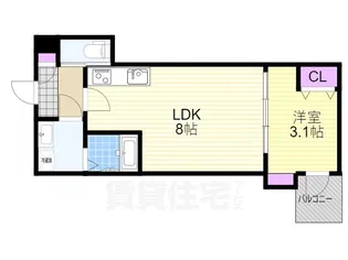 H-maison塚本2【3階】の間取り