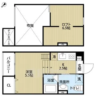 ポートレジデンス海運町【1階】の間取り