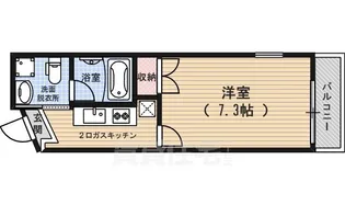 ドーリアKYOTO大宮【3階】の間取り