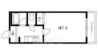 グリーンコートランザン【3階】の間取り