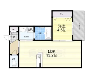 プレシャス小松2【3階】の間取り