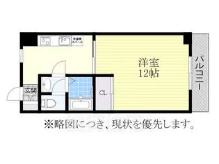 コンフォート山花【302号室】の間取り