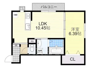 Villa riviere【2階】の間取り
