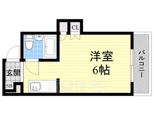 あすかユニハウス【1階】の間取り