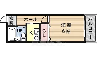 ゴールドハイツ【1階】の間取り