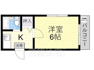 ハイムパルナイン【1階】の間取り