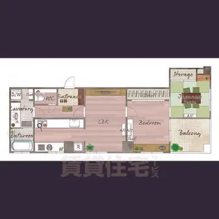 HP浄心ビル【4階】の間取り