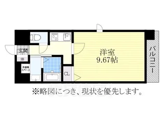 NONAMI RISE【2階】の間取り