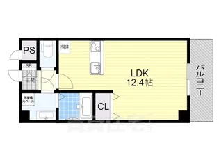レックス草津【2階】の間取り