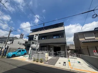 フラッティ金閣寺南【3階】の外観