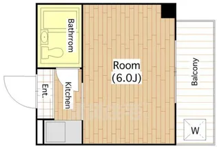 KUマンション【2階】の間取り