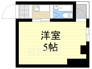沢之町マンション【1階】の間取り