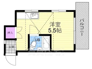 マウンテンヴィレッジ【4階】の間取り