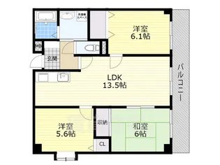 ステラハイム【3階】の間取り