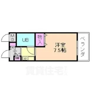 パティオ甲子園口【2階】の間取り