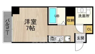 パークモダン高井田【5階】の間取り