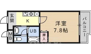 グランデ玉の井【3階】の間取り