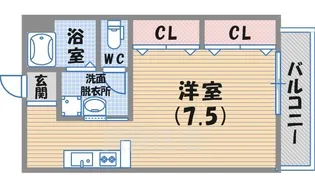 第一西宮マンション【2階】の間取り