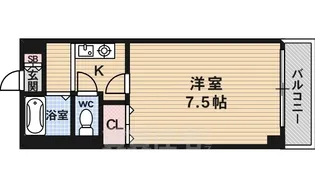 ハイツ雅【1階】の間取り