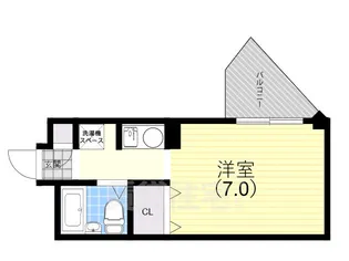 ヒルバレー妙法寺駅前【2階】の間取り