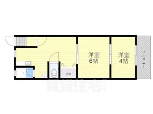 協和ハイツ【1階】の間取り