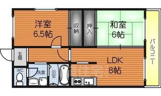 宮崎第三マンション【305号室】の間取り