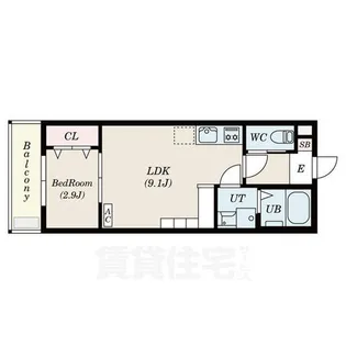 STORIA岩塚【3階】の間取り