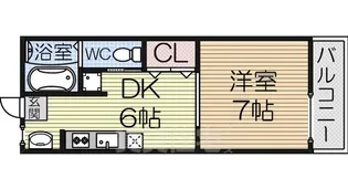 大阪府和泉市尾井町1丁目【アパート】の間取り