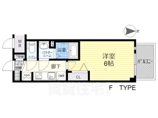 プレサンス新大阪ストリーム【11階】の間取り