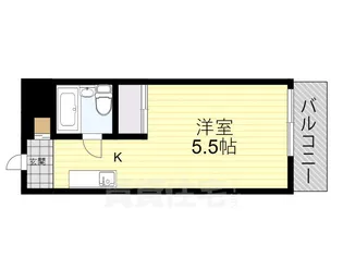 メゾン・ド・セジュール【1階】の間取り