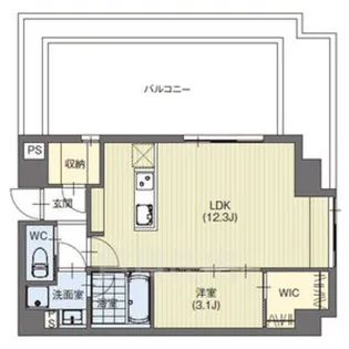 Clarity星ヶ丘【4階】の間取り