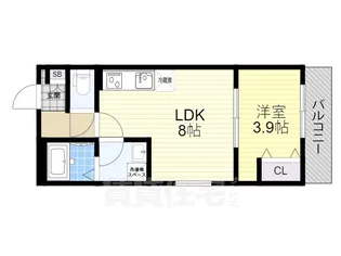 Avantio Erde【3階】の間取り