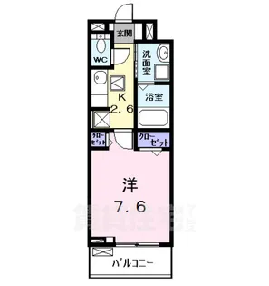 ローレルWEST【1階】の間取り