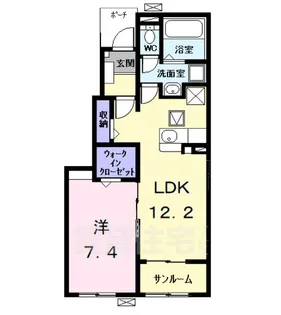 ガーデンプラザ【1階】の間取り