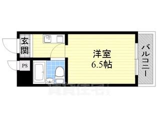 1Rの間取り画像