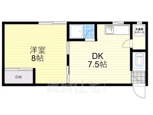大和屋ビル【202号室】の間取り