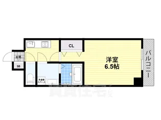 ブランTAT尼崎七松町I【2階】の間取り