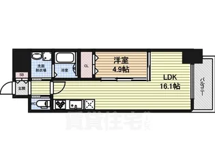 Alba Grande 名護屋【9階】の間取り