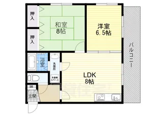 メゾンコトブキ新森【2階】の間取り