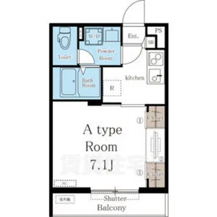 滋賀県草津市西草津1丁目【アパート】の間取り