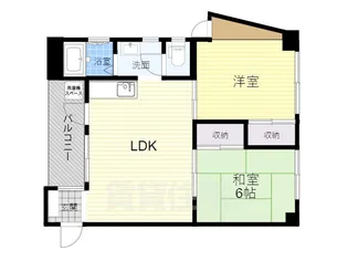 第1セントラルハイツ【4階】の間取り